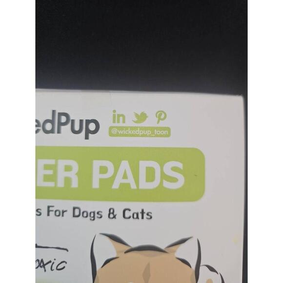 NWT WickedPup 60 Count Non-Toxic Dry Dental Wipes For Pets - Picture 3 of 4